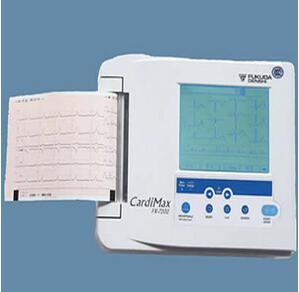 福田12导自动分析心电图机 fx-7202